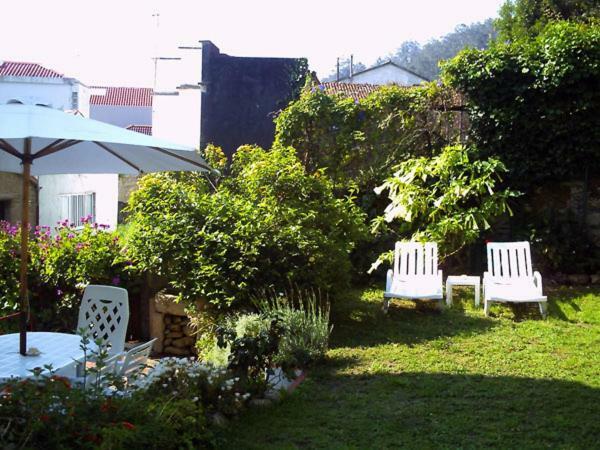 A Casa Da Fonte Hotel Muros Buitenkant foto